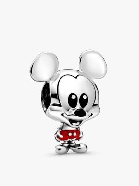Authentic Pandora Disney Mickey Mouse Red Trousers Charm - NWOT